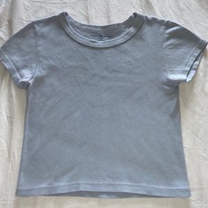 Never worn light blue brandy melville t-shirt